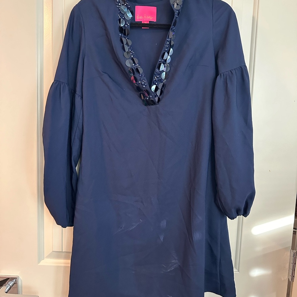 Lilly Pulitzer Navy Blue Dress